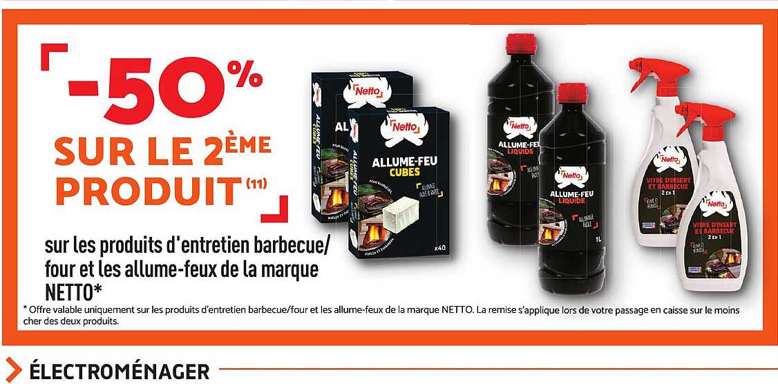 -50% SUR LE 2ÈME PRODUIT