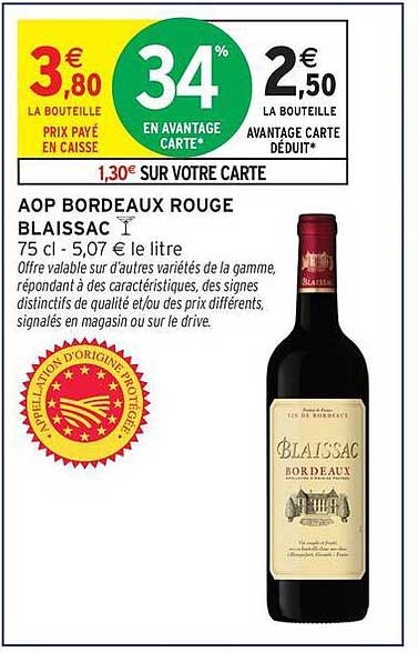 AOP BORDEAUX ROUGE BLAISSAC