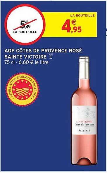 AOP CÔTES DE PROVENCE ROSÉ SAINTE VICTOIRE