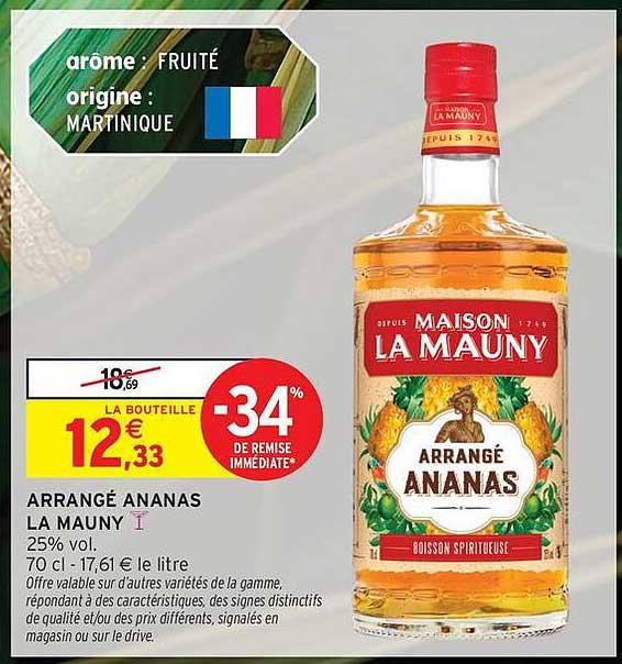 ARRANGÉ ANANAS LA MAUNY
