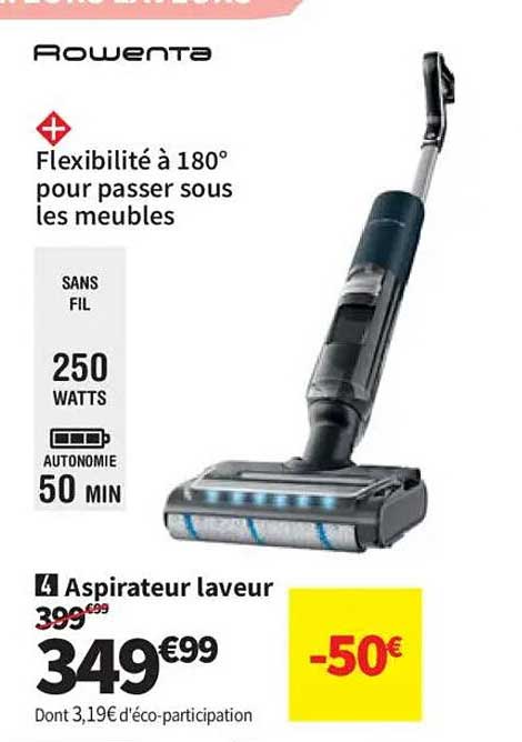 Aspirateur laveur