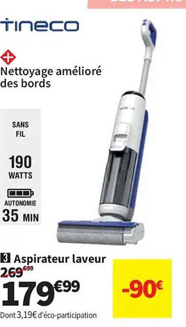 Aspirateur laveur