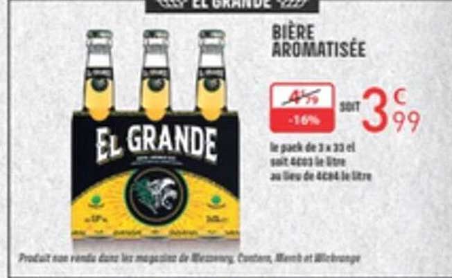 BIÈRE AROMATISÉE