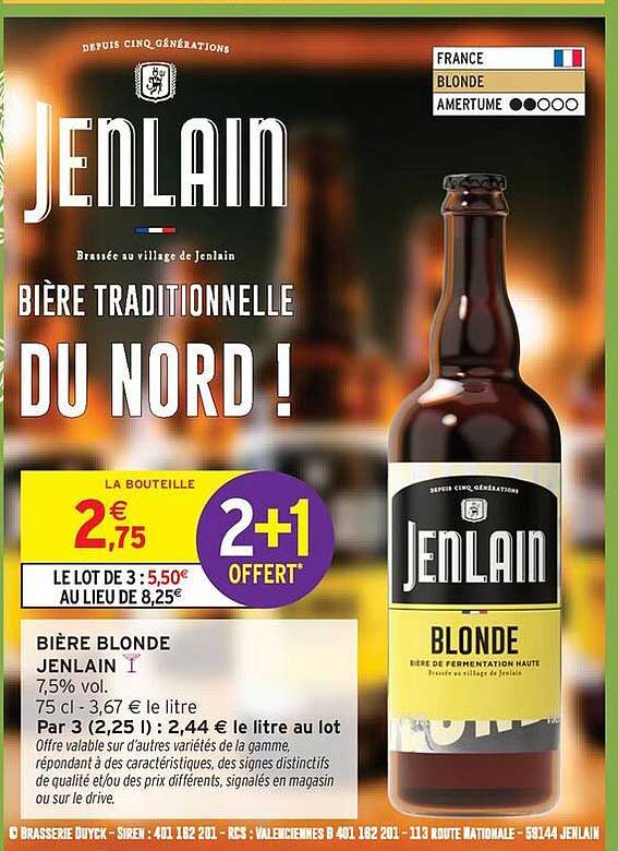 BIÈRE TRADITIONNELLE DU NORD !