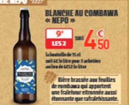 BLANCHE AU COMBAWA « NEPO »