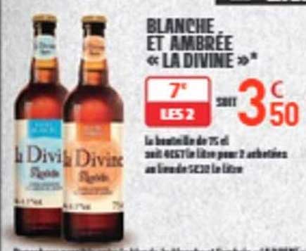 BLANCHE ET AMBRÉE « LA DIVINE »