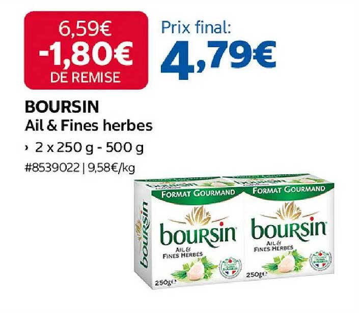 BOURSIN Ail & Fines herbes