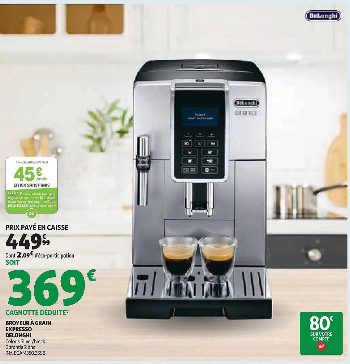 BROYEUR À GRAIN ESPRESSO DELONGHI