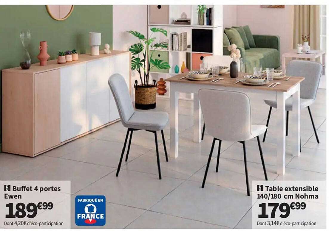 Buffet 4 portes Ewen