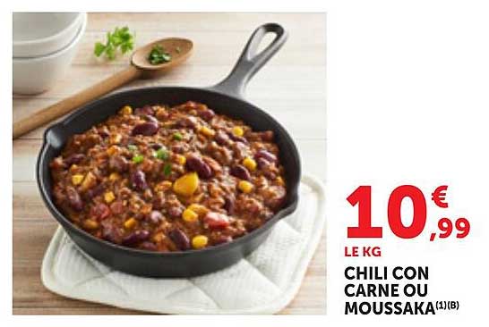 CHILI CON CARNE OU MOUSSAKA (1)B