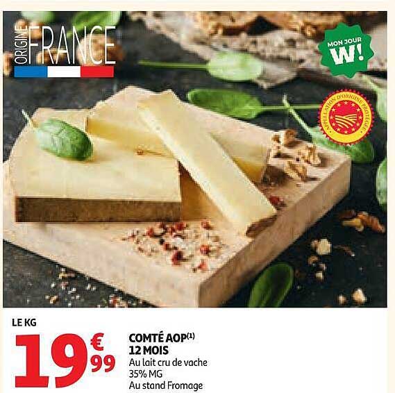 COMTÉ AOP(1) 12 MOIS