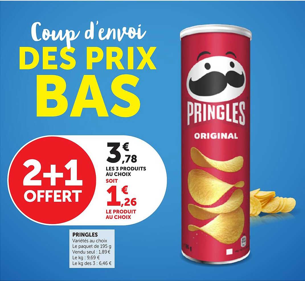Coup d’envoi DES PRIX BAS