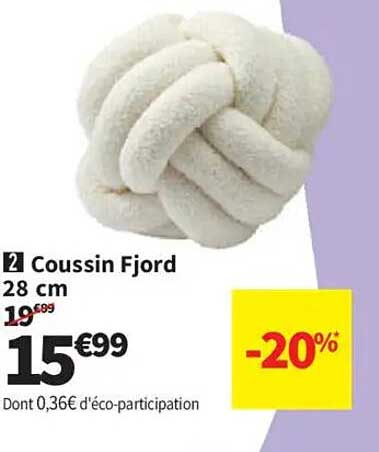 Coussin Fjord 28 cm
