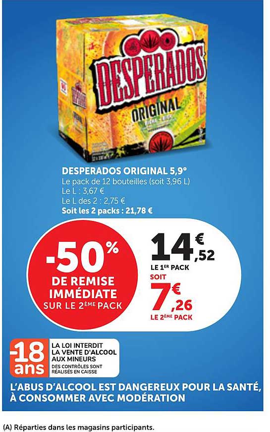 DESPERADOS ORIGINAL 5,9°