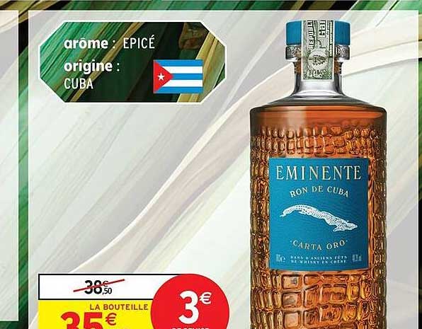 EMINENTE RON DE CUBA