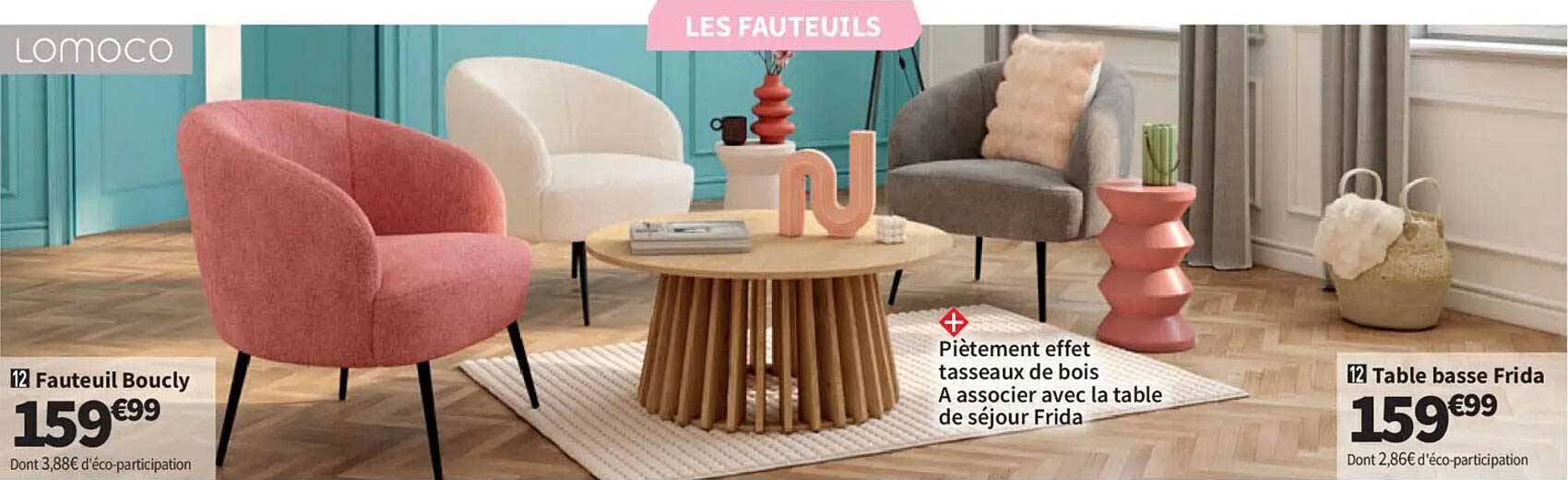 Fauteuil Boucly