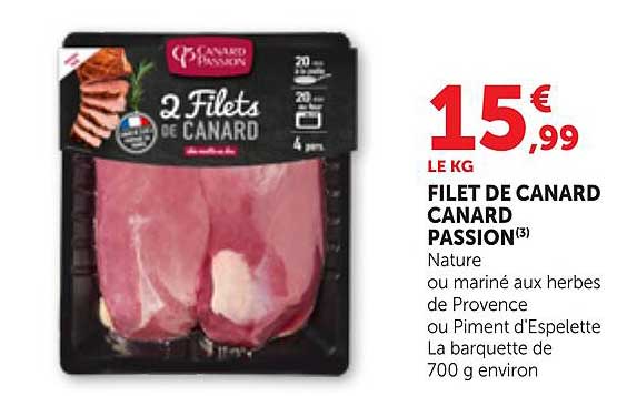 FILET DE CANARD CANARD PASSION(3)