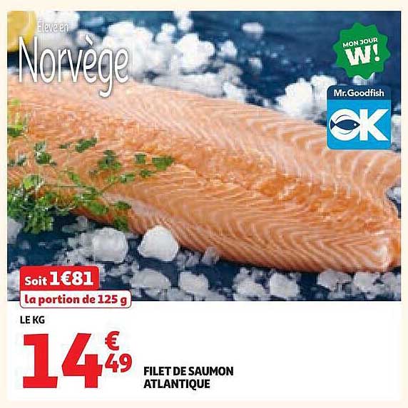 FILET DE SAUMON ATLANTIQUE