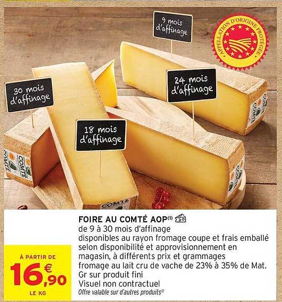 FOIRE AU COMTÉ AOP