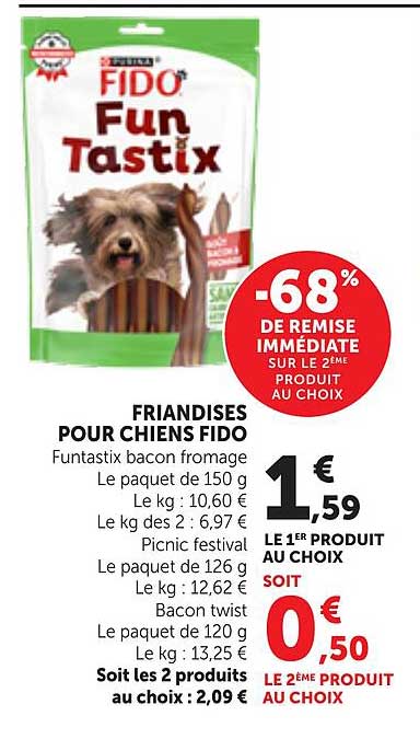 FRIANDISES POUR CHIENS FIDO