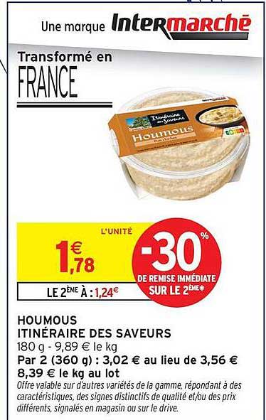 HOUMOUS ITINÉRAIRE DES SAVEURS