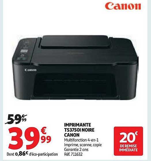 IMPRIMANTE TS3750I NOIRE CANON