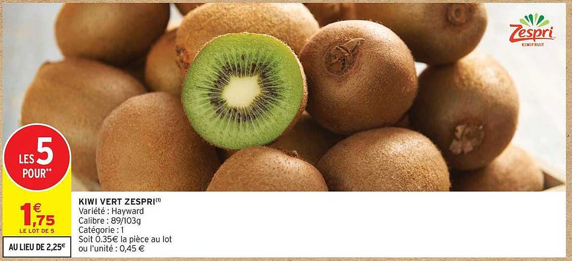 KIWI VERT ZESPRI