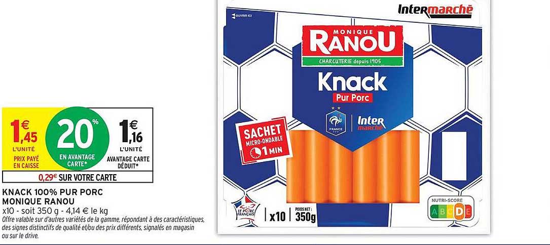 KNACK 100% PUR PORC MONIQUE RANOU