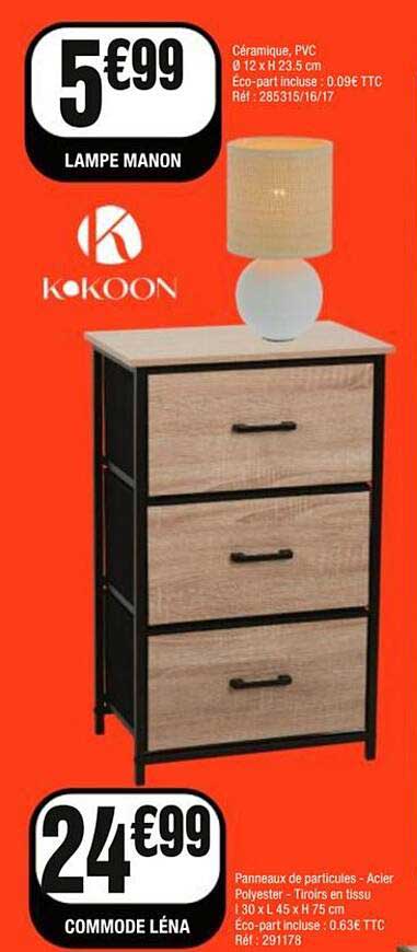 LAMPE MANON