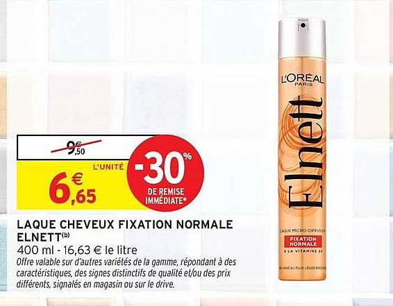 LAQUE CHEVEUX FIXATION NORMALE Elnett(B)