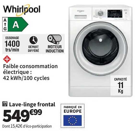 Lave-linge frontal