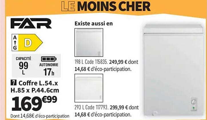 LE MOINS CHER