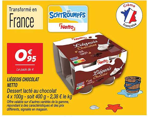 LIÉGEOIS CHOCOLAT NETTO