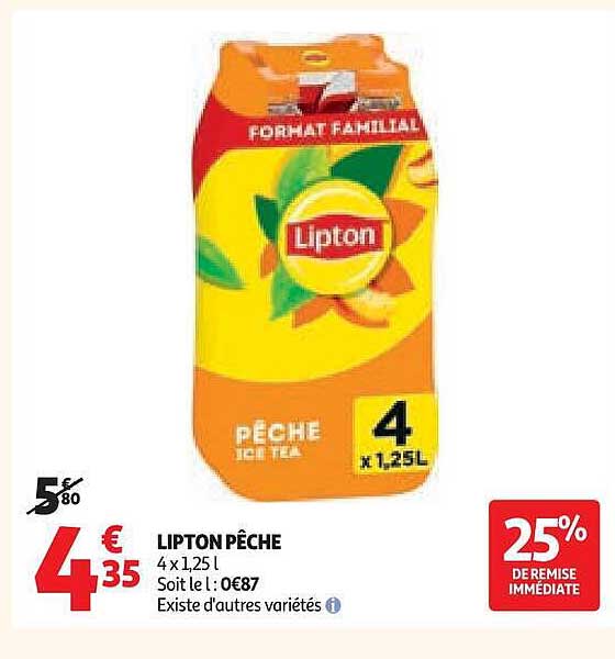 LIPTON PÊCHE