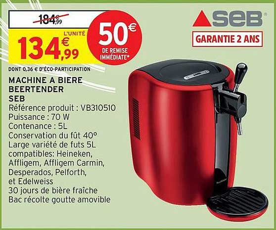 MACHINE A BIERE BEERTENDER SEB