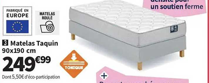 Matelas Taquin 90x190 cm