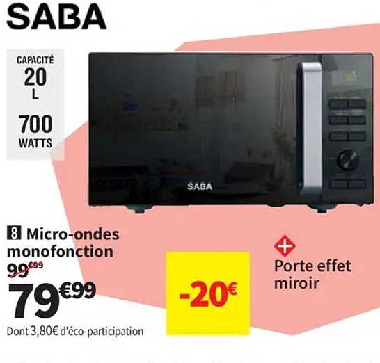 Micro-ondes monofonction