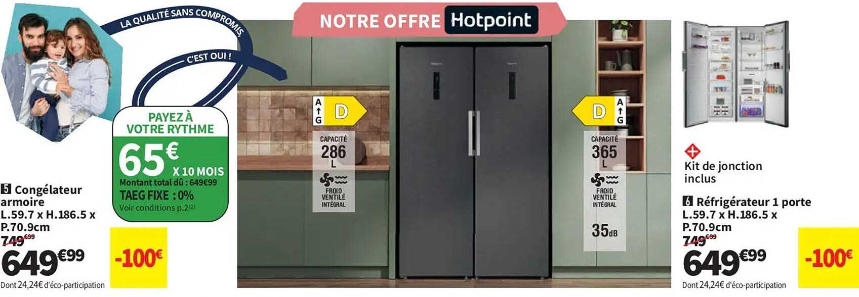 NOTRE OFFRE Hotpoint