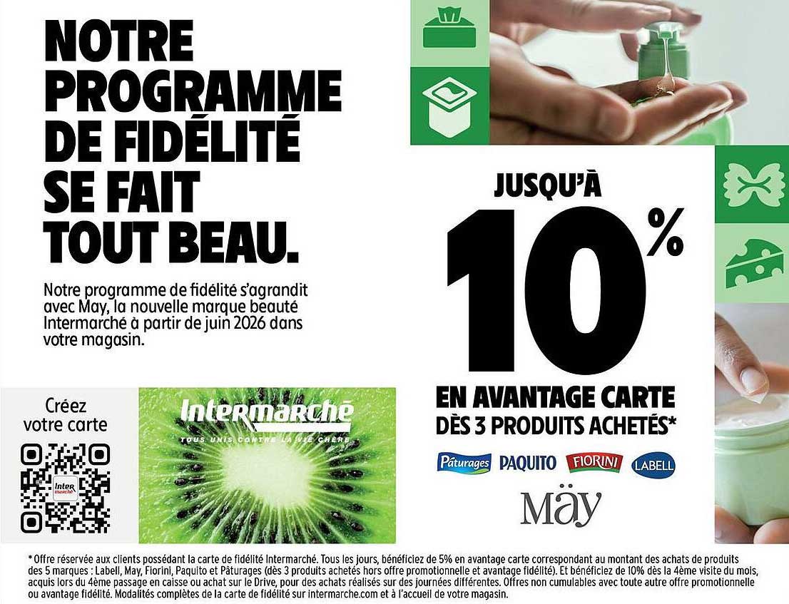 NOTRE PROGRAMME DE FIDELITE SE FAIT TOUT BEAU.