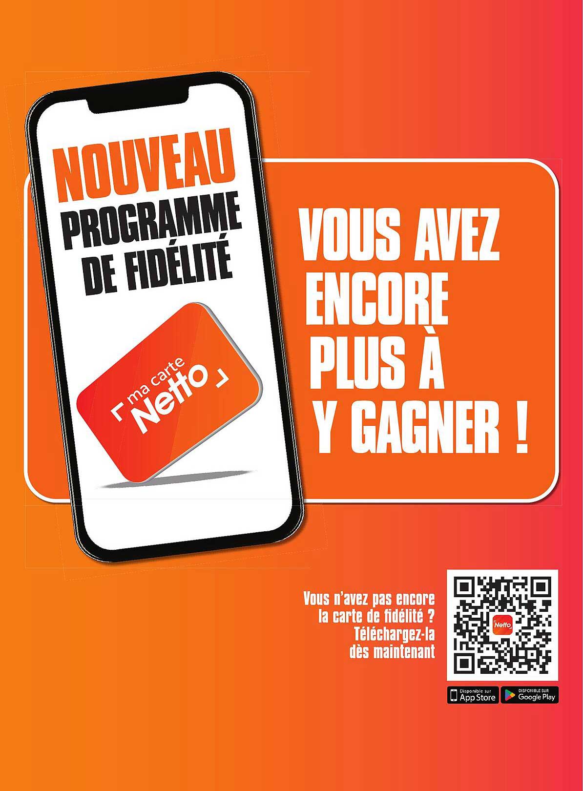 NOUVEAU PROGRAMME DE FIDÉLITÉ