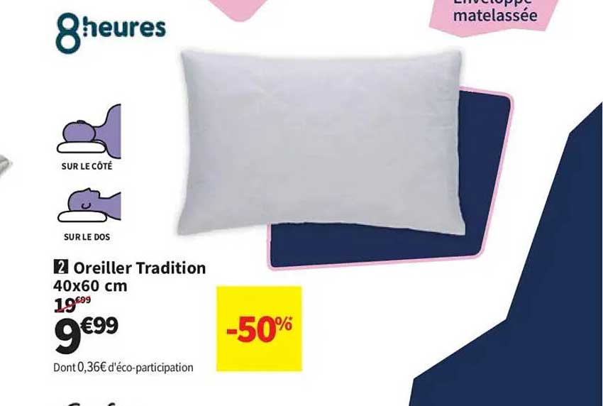 Oreiller Tradition 40x60 cm