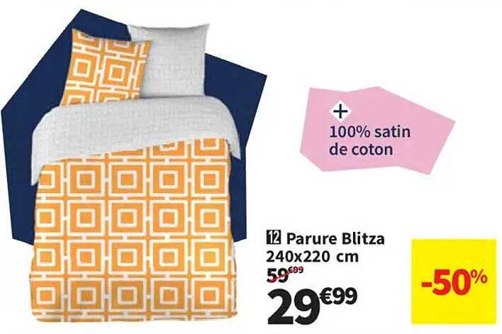 Parure Blitza 240x220 cm