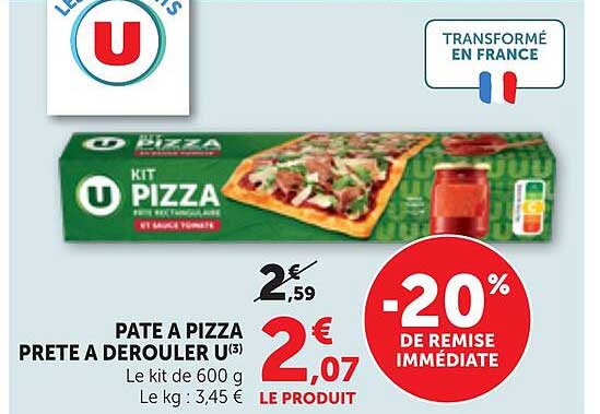 PATE A PIZZA PRETE A ROULEAU U(3)