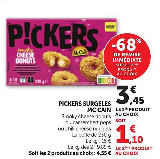 PICKERS SURGELES MC CAIN