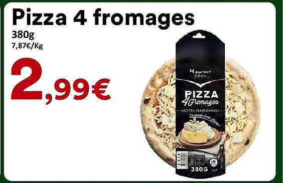 Pizza 4 fromages