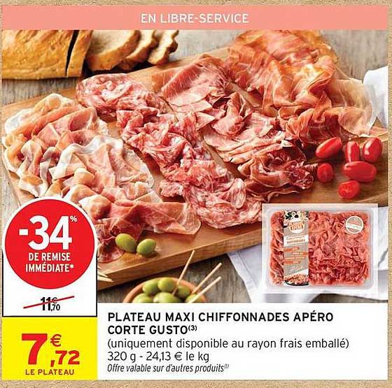 PLATEAU MAXI CHIFFONNADES APÉRO CORTE GUSTO(3)