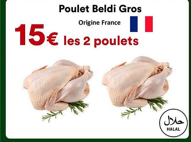 Poulet Beldi Gros