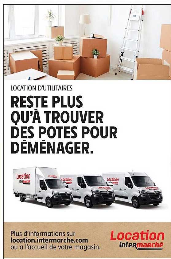 RESTE PLUS QU'À TROUVER DES POTES POUR DÉMÉNAGER.