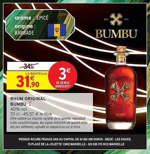 RHUM ORIGINAL BUMBU