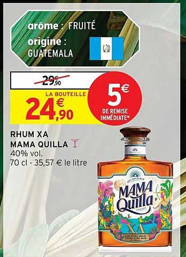 Rhum XA MAMA QUILLA
